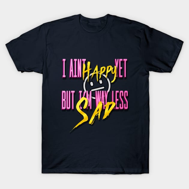 way less sad by ajr T-Shirt by Afire